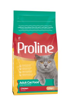 Proline Tavuklu Kısırlaştırılmış (Sterilised) Yetişkin Kedi Maması 1,2 kg