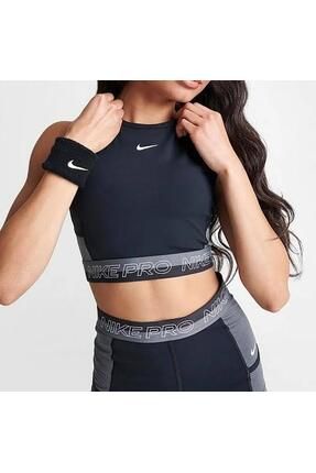 Nike Dri Fit Crop Tank Femme Kad n Siyah Kolsuz T Shirt T Shirt DX0061 010 Fiyat Yorumlar Trendyol