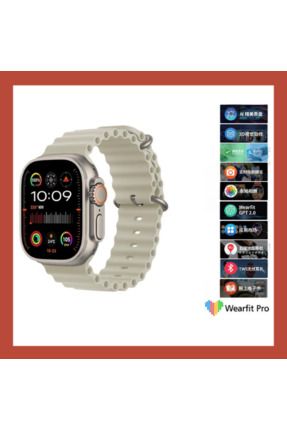 Hk9 Ultra2 Max 2 Gb Dahili Hafıza/chat Gpt/3d Animasyonlu Gen 4 Amoled Watch Akıllı Saat Gümüş