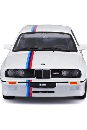 1988 BMW 3 Series M3 1/24 Beyaz Model Araba
