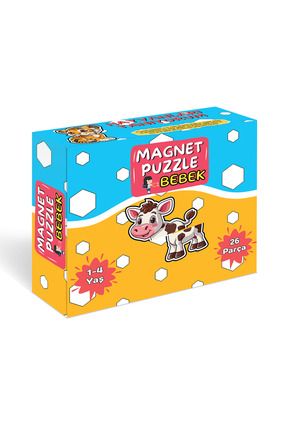 1-4 Yaş İlk Magnet Puzzle (Hayvanları Tanıyorum)