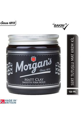 Morgan's Matt Clay Smooth Firm Hold - Güçlü Tutuş Sağlayan Şekillendirici Kil 120 ml