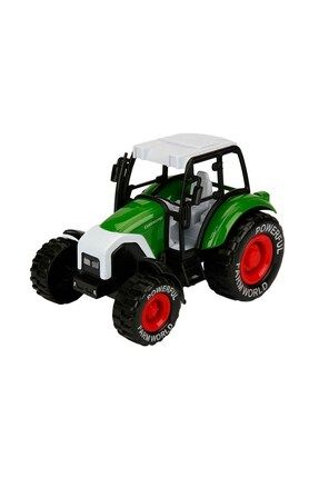 Maxx Wheels Traktör 14 Cm. 25550 Yeşil