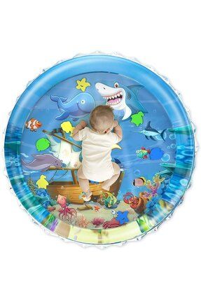 Bebek Su Matı Serinletici Havuz Oyunu Su Oyuncağı Su Sızdırmaz Aktivite Oyuncağı 105 cm