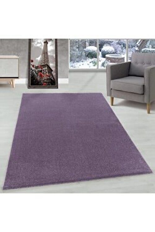 ayyildiz modern desenli hali yumusak duz bulanik pastel lavanta lila tonlarda fiyati yorumlari trendyol