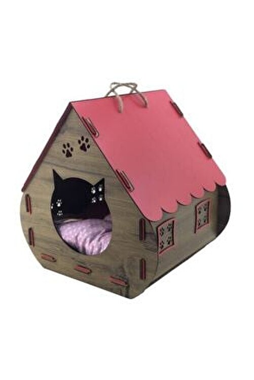 Leyan Ahsap Dekoratif Kedi Evi Hobbit Model Fiyati Yorumlari Trendyol