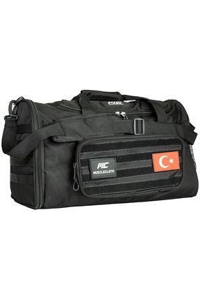 Tactical Duffel Bag Silindir Çanta Siyah