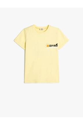 4skb10147tk Erkek Çocuk T-shirt Sarı