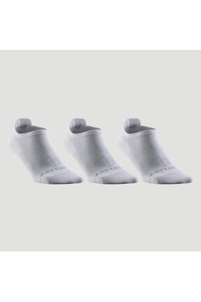 Tenis Çorabı - Kısa Konç - Unisex - 3 Çift - Beyaz - Rs 160