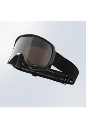 Muhtem Görüntü Yüzü Kavrar Kalite Yetişkin / Çocuk Kayak / Snowboard Maskesi - Siyah - G 500