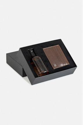 Erkek Kahverengi Özel Kutulu Parfüm 100 Ml/cüzdan Seti B009952