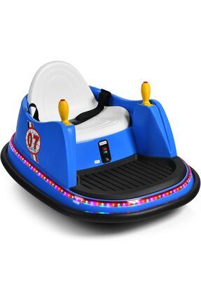 360 Derece Dönebilen Çocuk Çarpışan Araba Renkli Işıklar ve Müzik Eğlenceli Arabalı Oyuncak