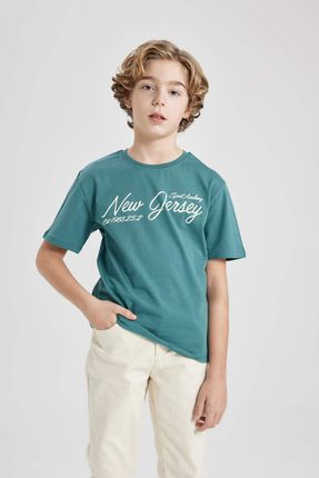 Erkek Çocuk Yeşil Tişört - C0648a8/gn211