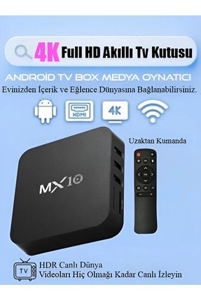 4K Ultra HD Android TV Box Medya Oynatıcı Android 7.1 Wifi Film-Dizi-Oyun Akıllı Smart Tv Kutusu