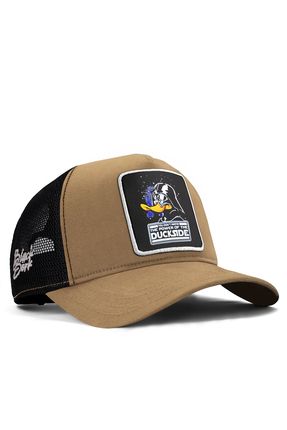 V1 Trucker Duckside - 1sb Kod Logolu Unisex Vizon-siyah Şapka (CAP)