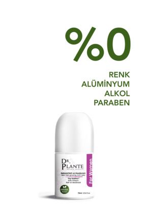 Dr.Plante Doğal Tüy Azaltıcı Rollon deodorant 75ml KADIN