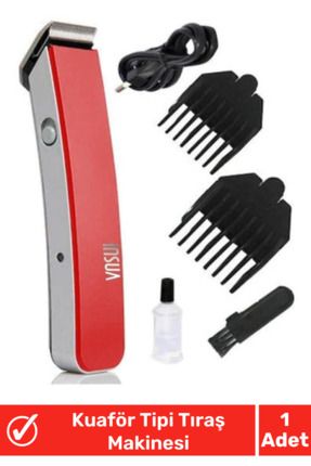 Premium Kuaför Tipi Tıraş Makinesi Kablosuz Şarjlı Saç Sakal Tıraş Makinesi