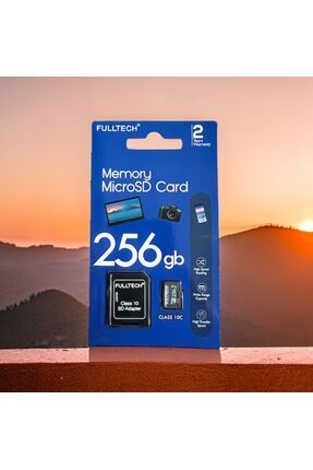 256 Gb Class 10 Micro Sd Hafıza Kartı SD Adaptör Dahil Micro Sd Kart