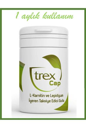 Trex Cap Takviye Edici Gıda Kapsül - Detox Kapsül 30 Lu 1 Aylık