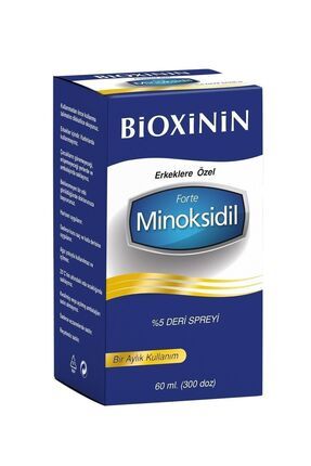 Bioxcin Forte Minoksidil %5 Deri Spreyi 60 Ml
