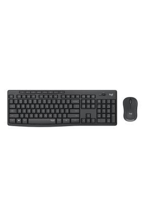 MK295 Kablosuz Klavye ve Mouse Set Siyah 920-009804