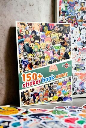 15 Sayfa 150 Kpop Anime Sticker Book Etiket Kitabı Sticker Defteri A5 Boyut Etiket Seti