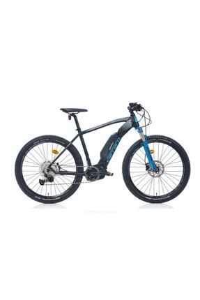 Kıfuka 29 520H Mat Siyah Mavi Elektrikli Dağ Bisikleti