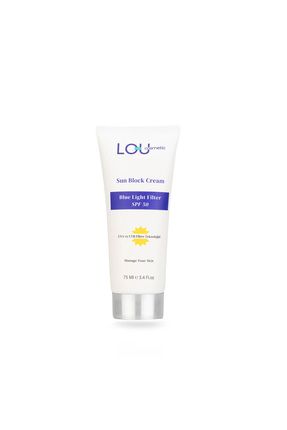Lou Cosmetic Mavi Işık Filtreli Spf50 Yüz Güneş Kremi
