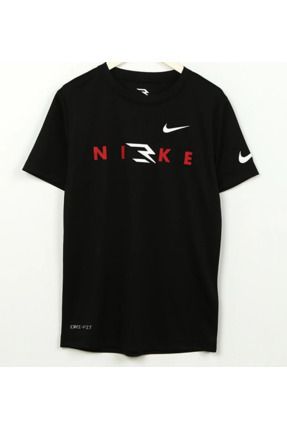 Nike Bask l Siyah Erkek Cocuk T Shirt 9Q0513 023 RWB DUAL LOGO DRI FIT TE Fiyat Yorumlar Trendyol
