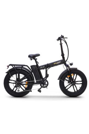 Nitro Pro Kalın Tekerli Elektrikli Bisiklet Siyah E-Bike