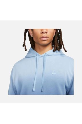 Nike Sportswear Club Fleece Frans z Havlu Kuma Dald rmal Boyama Erkek Kapu onlu Sweatshirt u