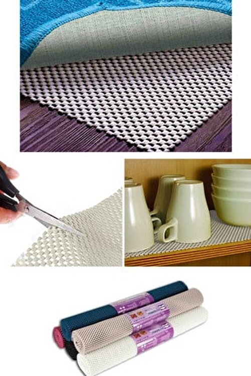 ligoza cok amacli kaydirmaz rulo hali kilim alti cekmece ici torpido tezgah ustu raf ortusu mati 30x50cm fiyati yorumlari trendyol