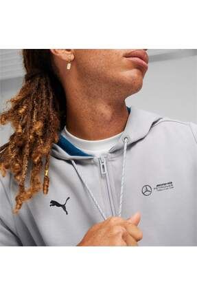 Puma Mercedes AMG Petronas Motorsport Erkek Tam Fermuarl Kapu onlu SWEAT Ceket Fiyat Yorumlar Trendyol