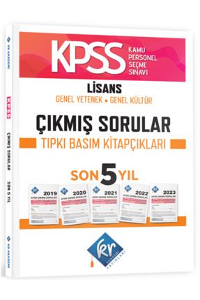KPSS Genel Yetenek Genel Kültür Çıkmış Sorular Son 5 Yıl Tıpkı Basım Fasikülleri