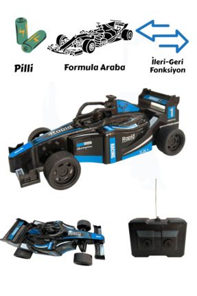 Uzaktan Kumandalı Formula Rc Yarış Arabası 15 cm - Racing Car Yarış Arabası Pilli
