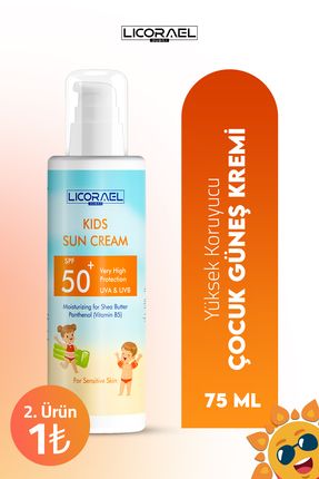 Çocuk Güneş Kremi (kids sun cream) Spf50+ 75ml