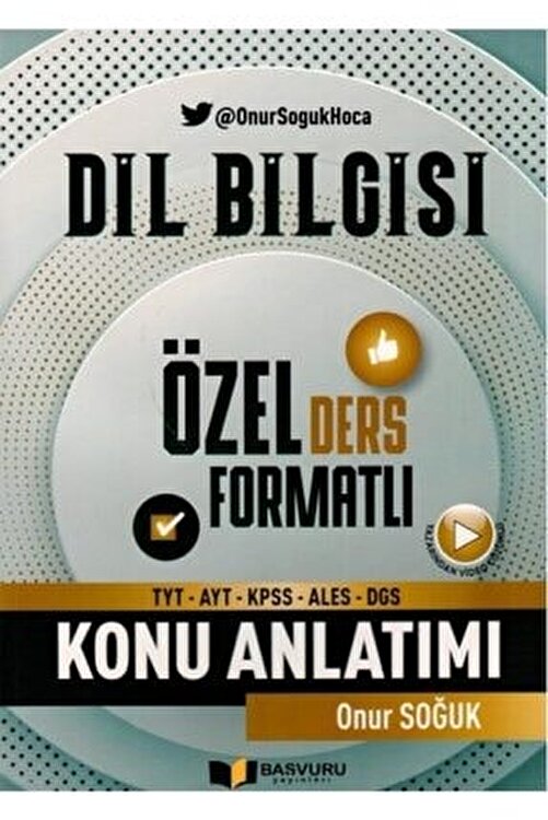 basvuru yayinlari onur soguk dil bilgisi konu anlatimli 2021 fiyati yorumlari trendyol