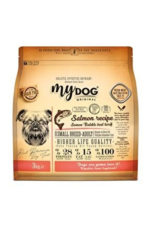 Mydog Somon Balikli Kucuk Kopek Mamasi 3kg 70 Tahilsiz Fiyati Yorumlari Trendyol
