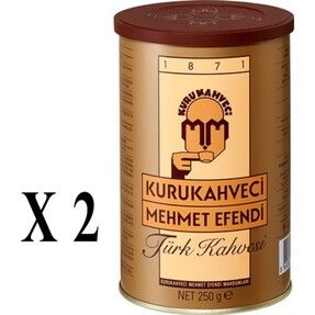 Kurukahveci Türk Kahvesi Teneke Kutu 250gr