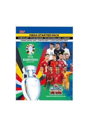 Topps Official EURO 2024 Match Attax - Mega Starter Pack