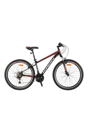 VORTEX 4.0 - 27.5" MTB - 16' - 21 Vites - M.DISC - Mat Siyah-Gri/Kırmızı #KRN23-036