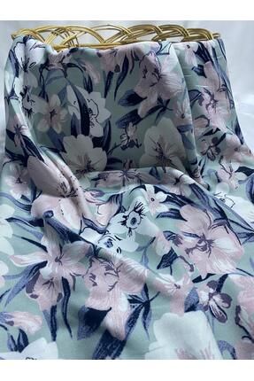 En150 x100 Renkli Pamuk Viskon Kumaş Elbiselik, Şalvarlık, Eteklik, Bluz Ve Gömleklik Dökümlü
