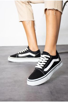 Siyah Beyaz Unisex Günlük Sneaker