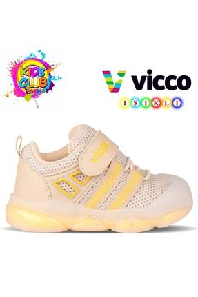 Vicco Orante İlk Adım Bebek Ortopedik Çocuk Spor Ayakkabı BEJ