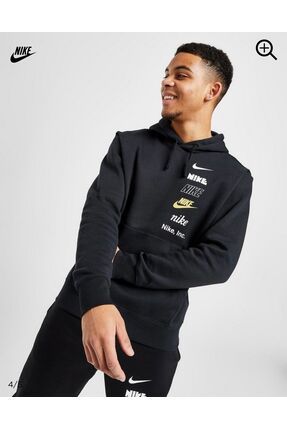 Nike Club Hoodie Mlogo Erkek Siyah Sweatshirt Fiyat Yorumlar Trendyol