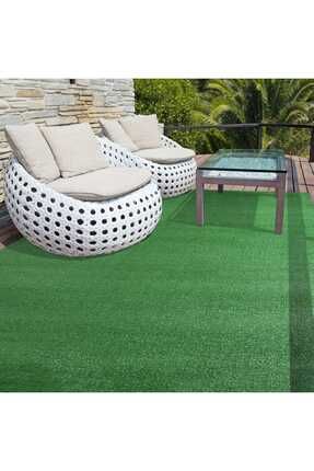 Premium Kalite Suni Çim Halı Dış Ve İç Mekan Balkon Ve Bahçeye Uygun Dekoratif 7 Mm