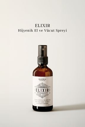 Elixir / Hijyenik El Spreyi / Vücut Spreyi / Dezenfektan / Aromaterapik Sprey