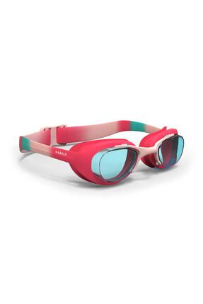 Nabaiji Yüzücü Gözlüğü - S Boy - Şeffaf Camlar - Pembe - 100 Xbase Dye