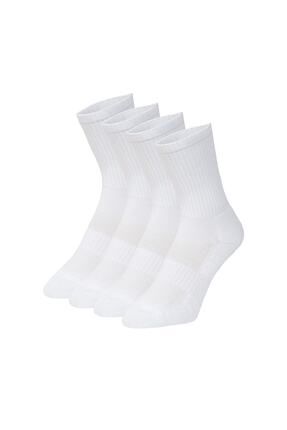 Erkek-kadın Spor Çorap, Antibakteriyel, Esnek, Dikişsiz Premium Çorap (4'LÜ)
