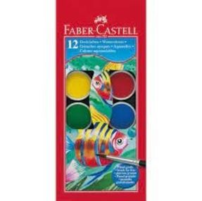 Faber Castel 12 Renk Sulu Boya Redline Küçük 5292